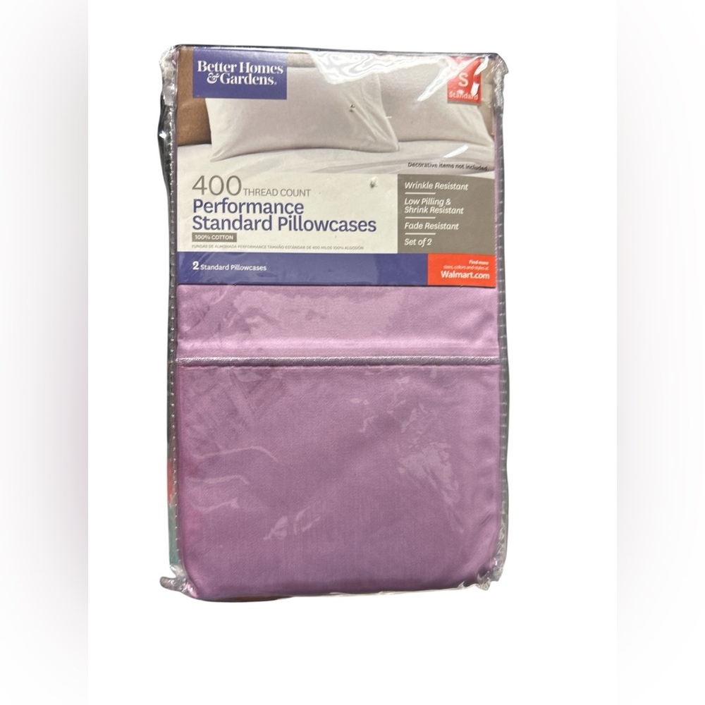 Better Homes And Gardens Purple Pillowcases